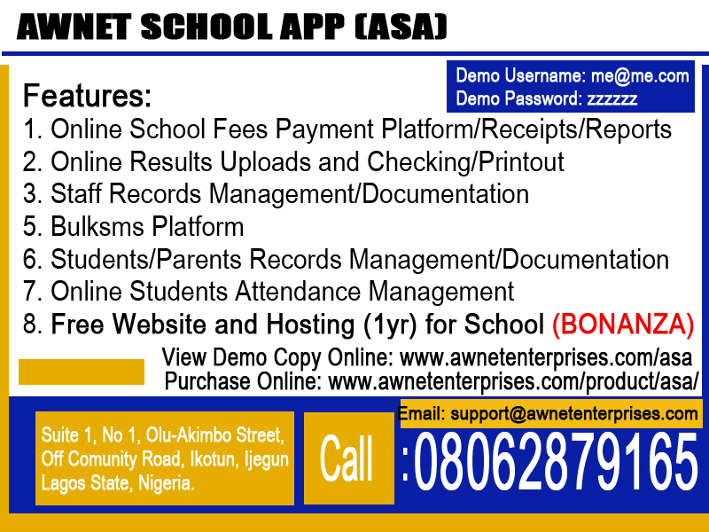 ASA (AWNET School App)